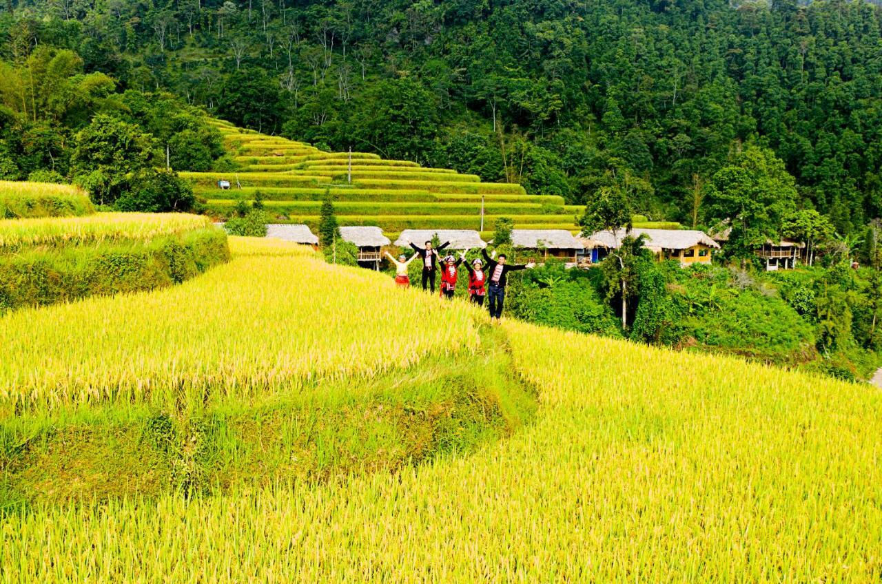 Dao Homestay Hoang Su Phi Exterior foto